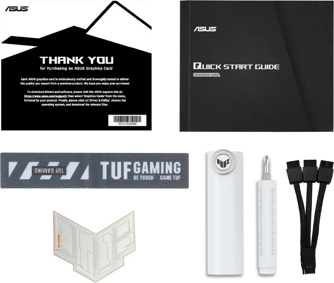 Kartë grafike ASUS TUF Gaming GeForce RTX 5070 Ti, 16 GB GDDR7, e bardhë