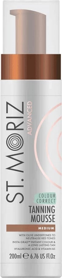 Mousse për vetë-ngjyrim për femra St.Moriz Advanced Pro Colour Correcting Mousse, 200ml