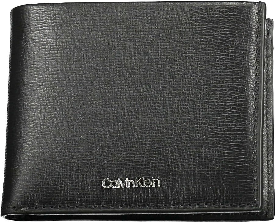 Portofol për meshkuj CALVIN KLEIN, i zi