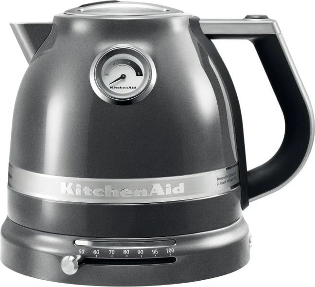 Ibrik elektrik KitchenAid 5KEK1522EMS, 1.5 L, 2400 W, Gri