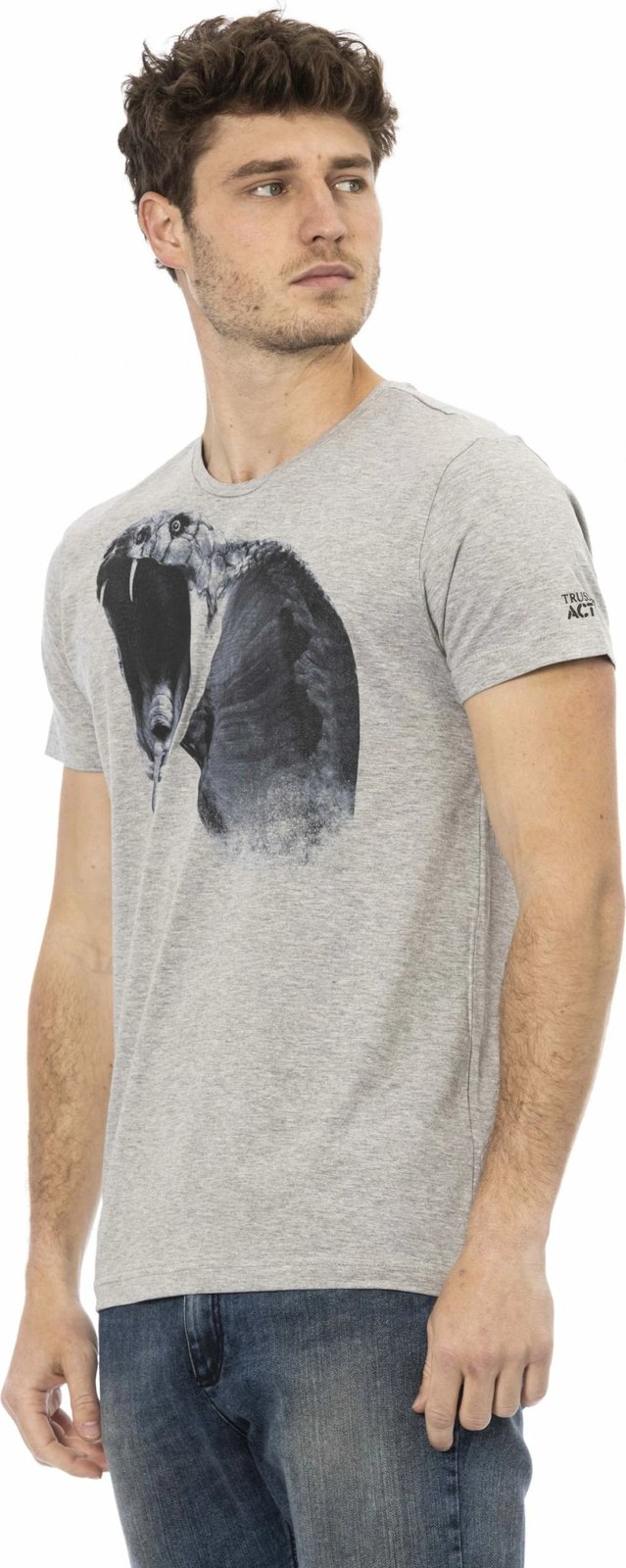 Maicë për meshkuj Trussardi Action, hiri