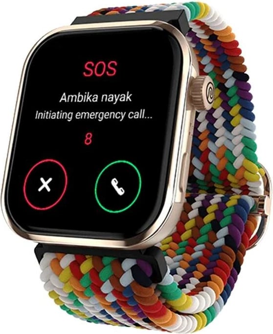 Smartwatch Noise Pro 5, 44mm, AMOLED, Rainbow