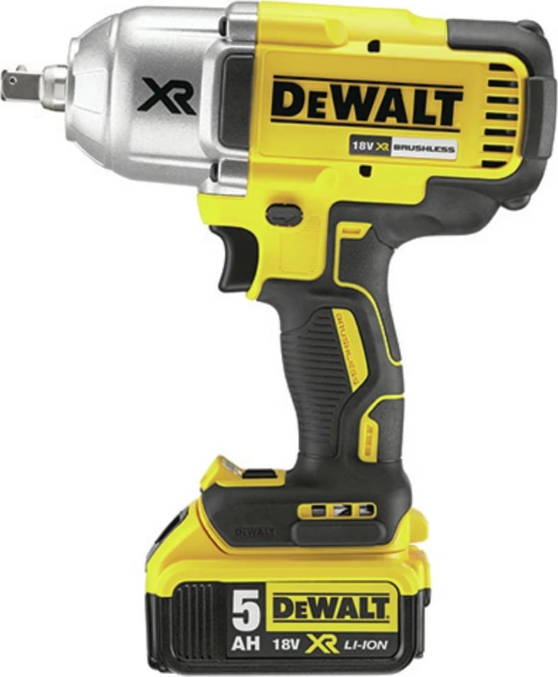 Çelës goditës DeWALT DCF899P2-QW, 1/2", 20V, me kuti, zi/verdhë