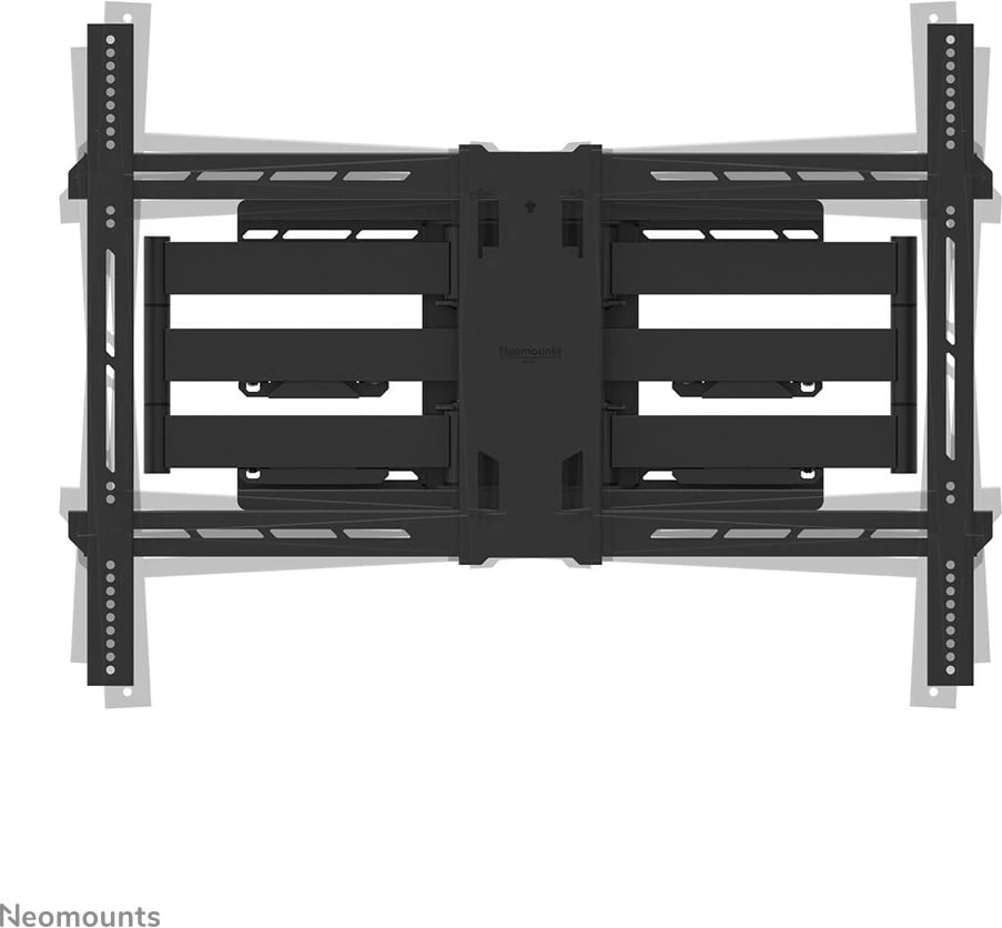 Mbajtës muri për TV Neomounts, 125 kg, 55-110", 800 x 600 mm, Rregullim lartësie, E zezë