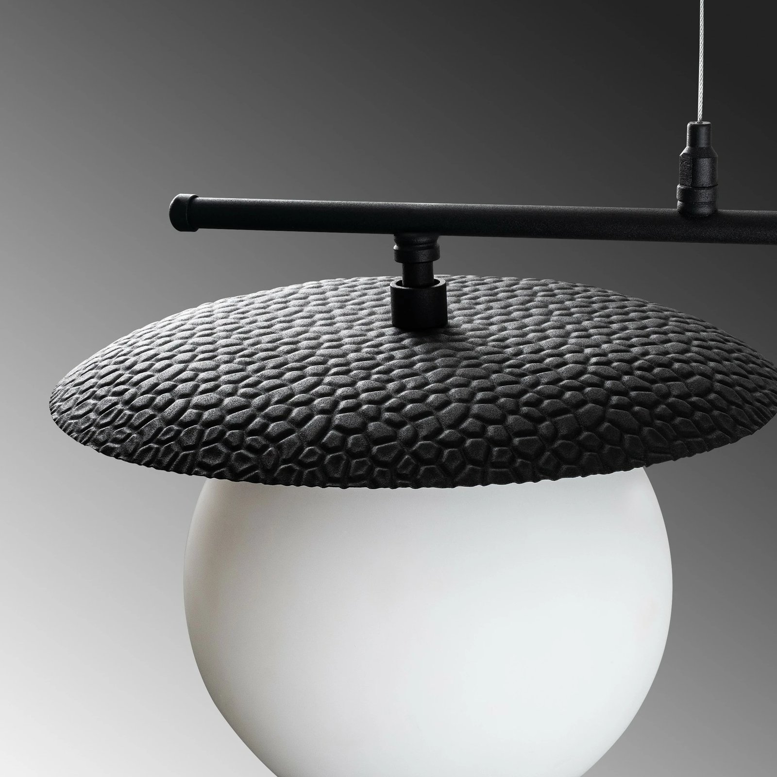 Llambë tavani Opviq, Anemon - 13813, ngjyrë e zezë