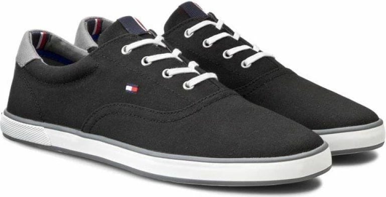 Këpucë për meshkuj Tommy Hilfiger, të zeza