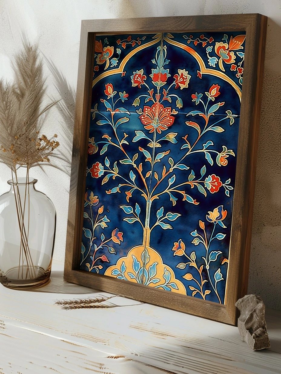 Pikturë dekorative me kornizë MDF, Wallity, GE123-L