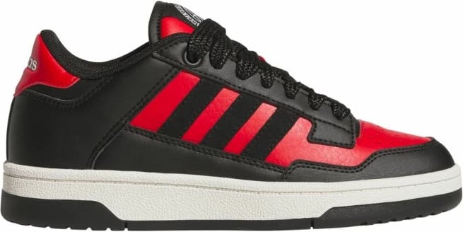 Atlete fëmijësh adidas, të zeza të kuqe