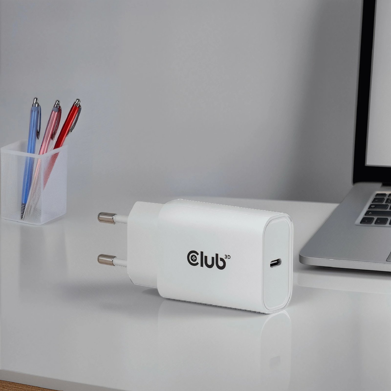 Karikues USB-C Club3D CAC-3020 30W, 2 copë, i bardhë