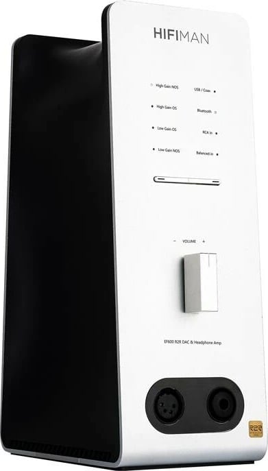 Amplifikator kufjesh HiFiMAN EF600 Amp me DAC të integruar, i bardhë