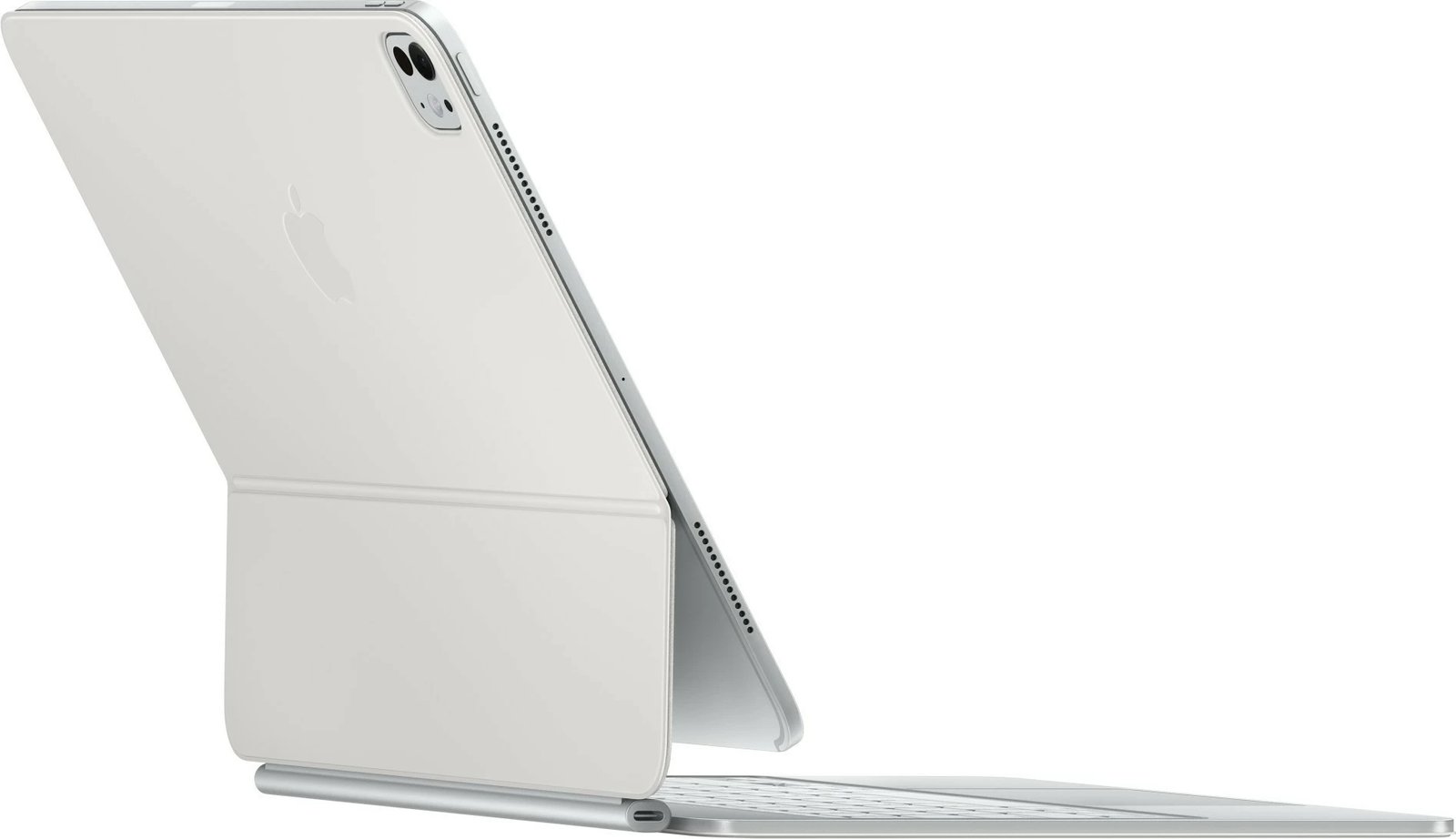 Tastierë Apple Magic për iPad Pro 13 M4, AZERTY, e bardhë