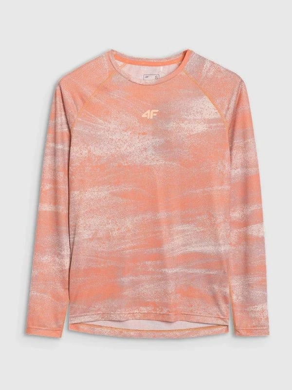 Fanellë me mëngë të gjata për femra 4f, për biçikletë