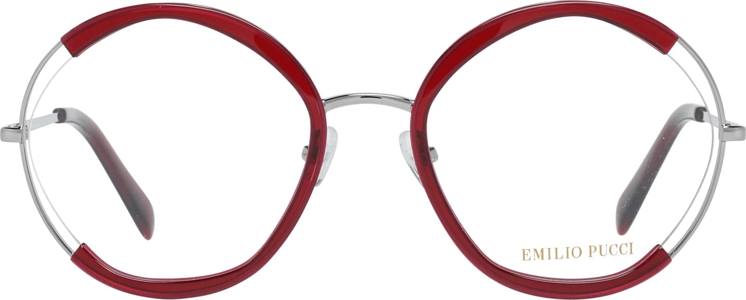 Kornizë optike për femra Emilio Pucci, e kuqe
