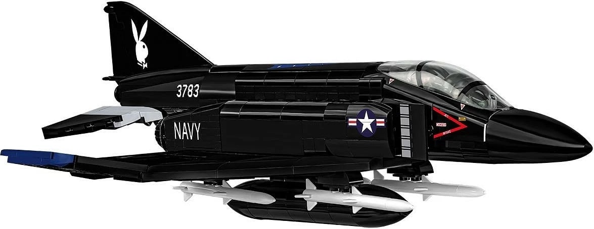 Set blloqe Cobi F-4S Phantom II, 608 pjesë, i zi