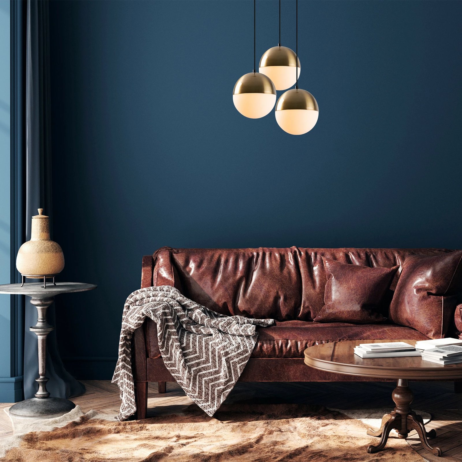 Llambë tavani Opviq, Bastos - 6151, vintage, e bardhë