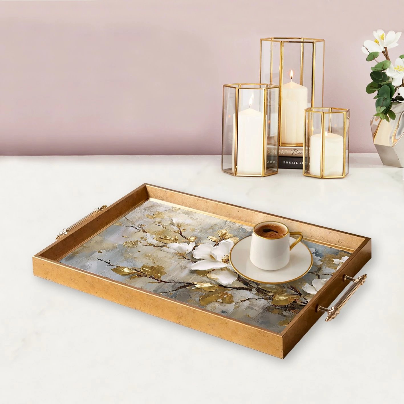 Tabaka prej qelqi Aberto Design, shumëngjyrëshe, TPEA9888