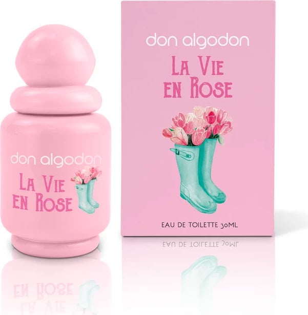 Eau de Toilette unisex Don Algodón La Vie en Rose 30ml
