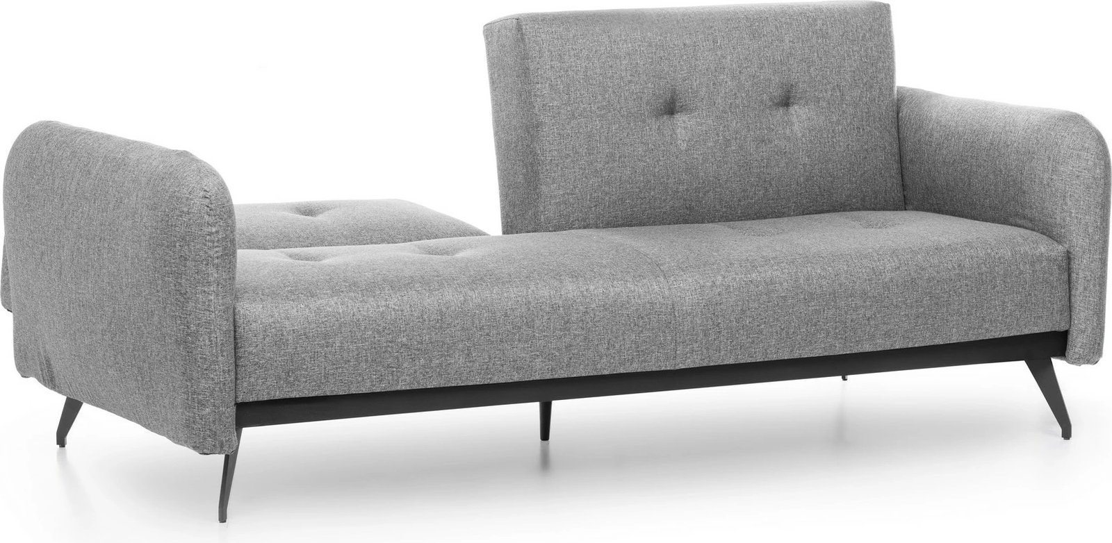 Divan-krevat treshe, ngjyrë gri, Ron Sofabed, GR111