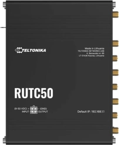 Router TELTONIKA RUTC50, WiFi 6, 5G LTE, i zi