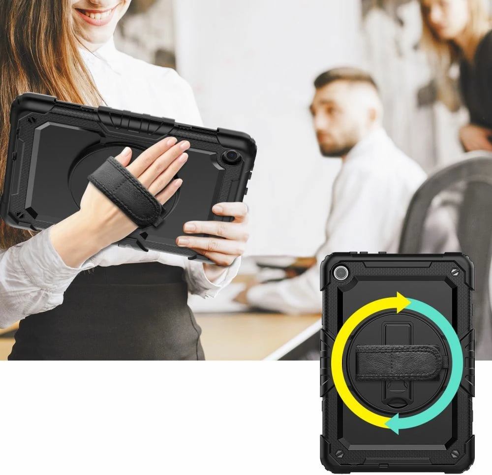 Mbështjellës Tech-Protect Solid360 për Lenovo Tab M10 10.1" (3rd Gen) TB-328, i zi