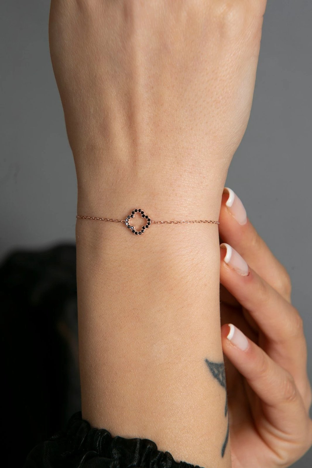 Byzylyk argjendi, ngjyrë rozë e artë, Elika Silver, FA182951R