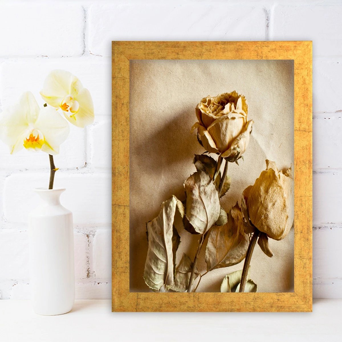 Pikturë dekorative me kornizë, MDF, shumëngjyrëshe, AC970629474, 24x29cm