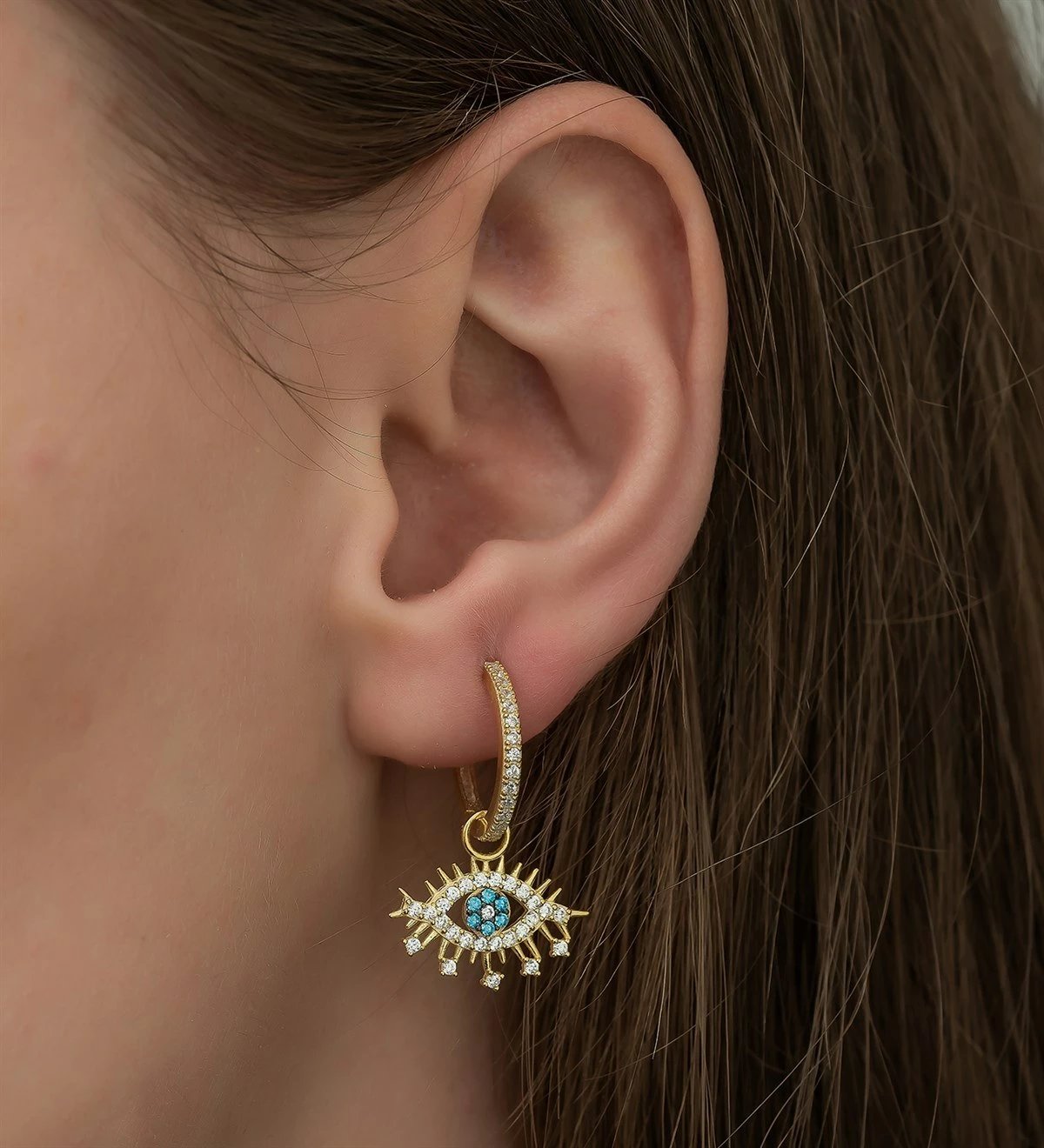 Vath argjendi Jumeon, TRDYL988, ngjyrë ari, e bardhë, e kaltër