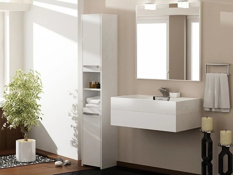 Kabinet për banjo S30 e bardhë