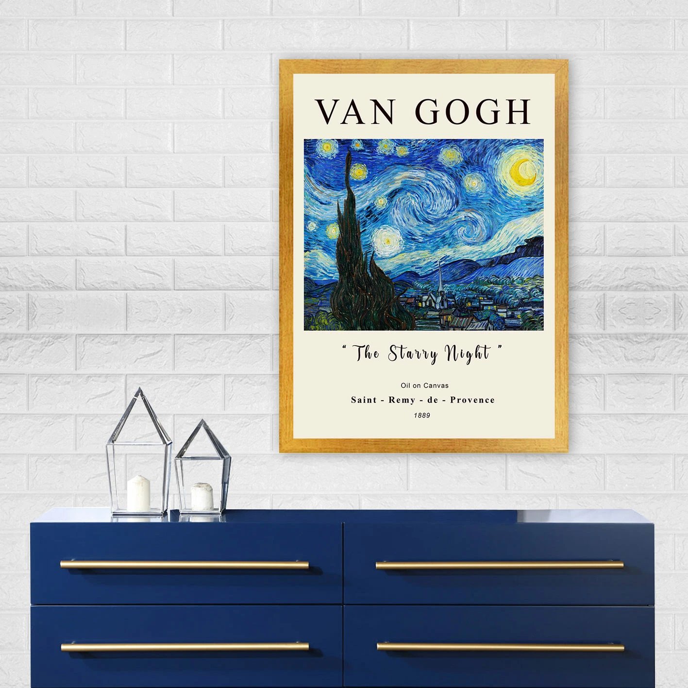 Pikturë dekorative me kornizë Wallity, AC537438-5575