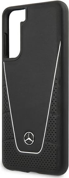 Mbështjellës Mercedes Dynamic Line për Samsung Galaxy S21, i zi