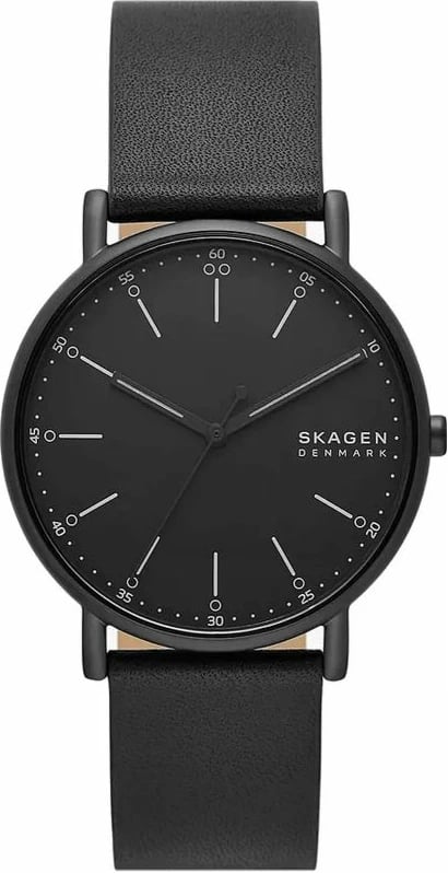 Orë dore për meshkuj Skagen, e zezë