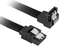 Kabllo SATA III Sharkoon 0.75m, e zezë
