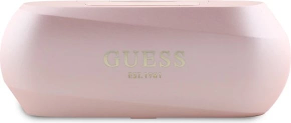 Kufje TWS Guess Elongated Metalic Printed Logo me docking station, Rozë Kufje TWS Guess Elongated Metalic Printed Logo me docking station, Rozë