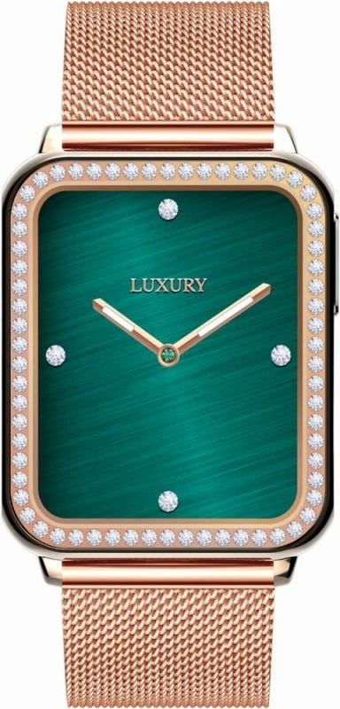 Smartwatch Gravity, rozë gold purple