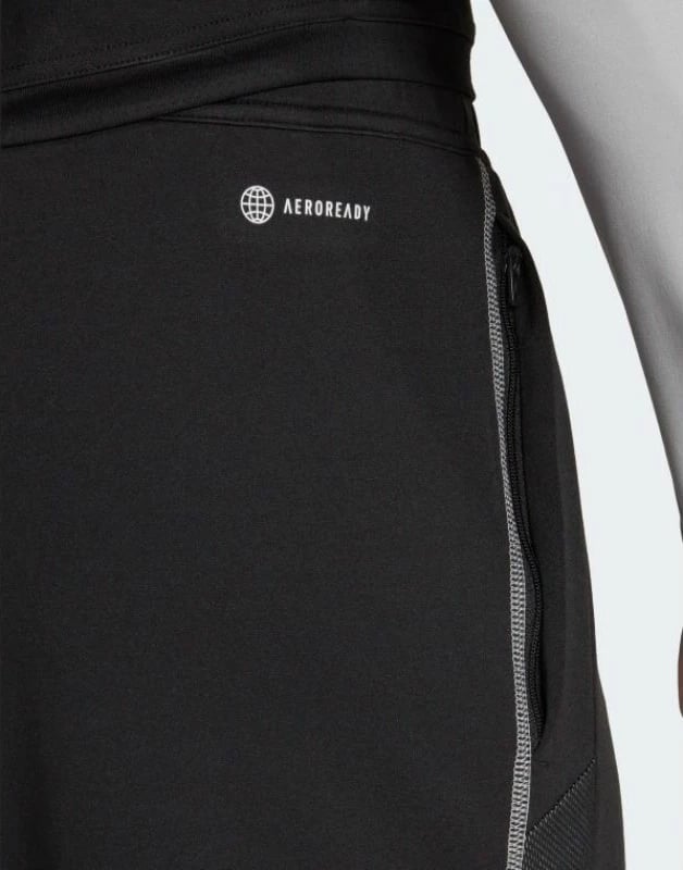 Pantallona për meshkuj adidas Tiro 23 Competition Training, të zezë me elementë të verdhë