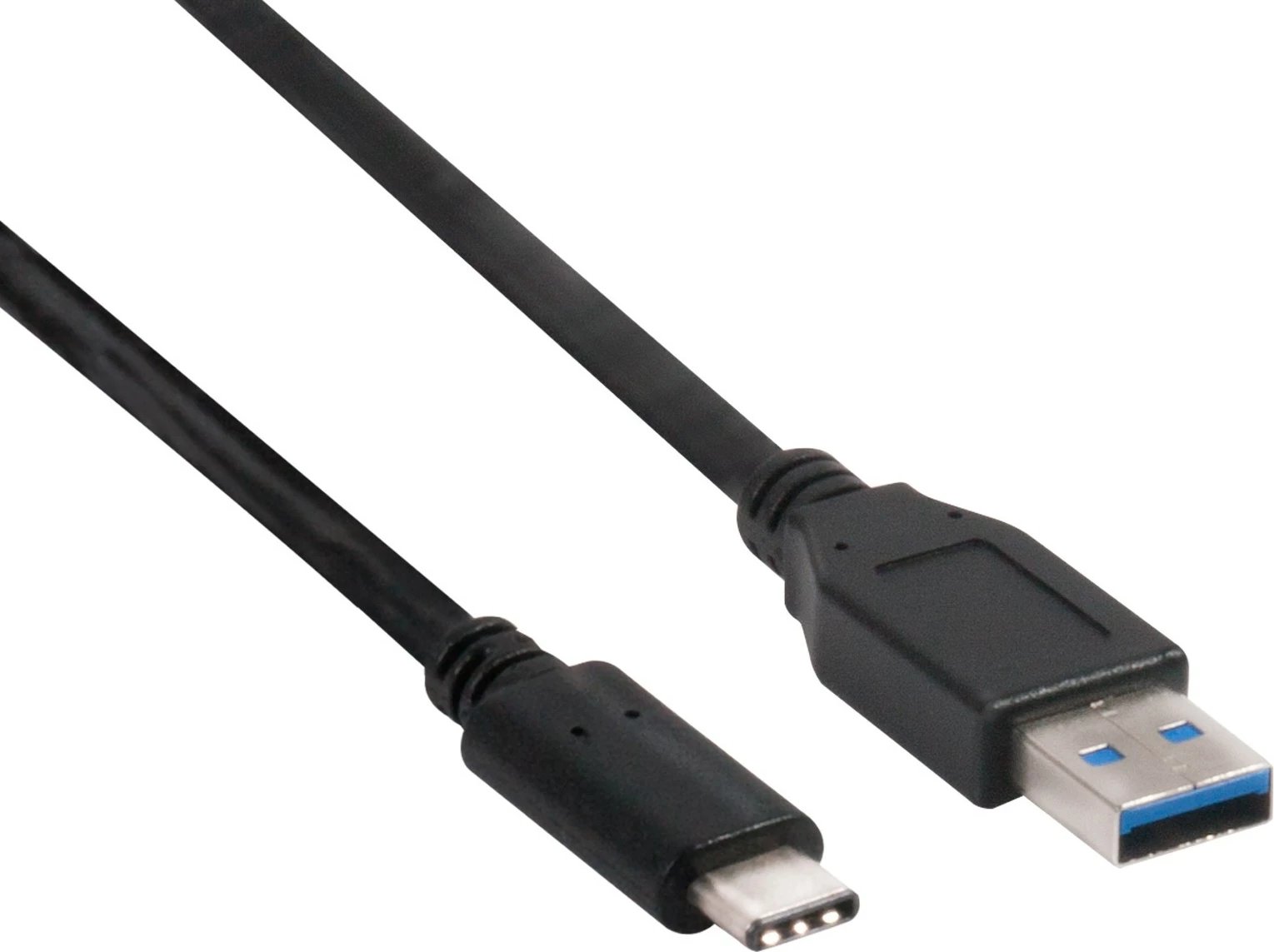 Kabllo USB Club3D USB 3.1 Type-C në Type-A 1m e zezë Kabllo USB Club3D USB 3.1 Type-C në Type-A 1m e zezë