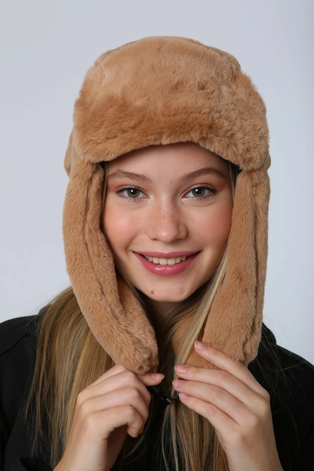 Beretë për gra, ngjyrë camel, Jumeon, Bere1127