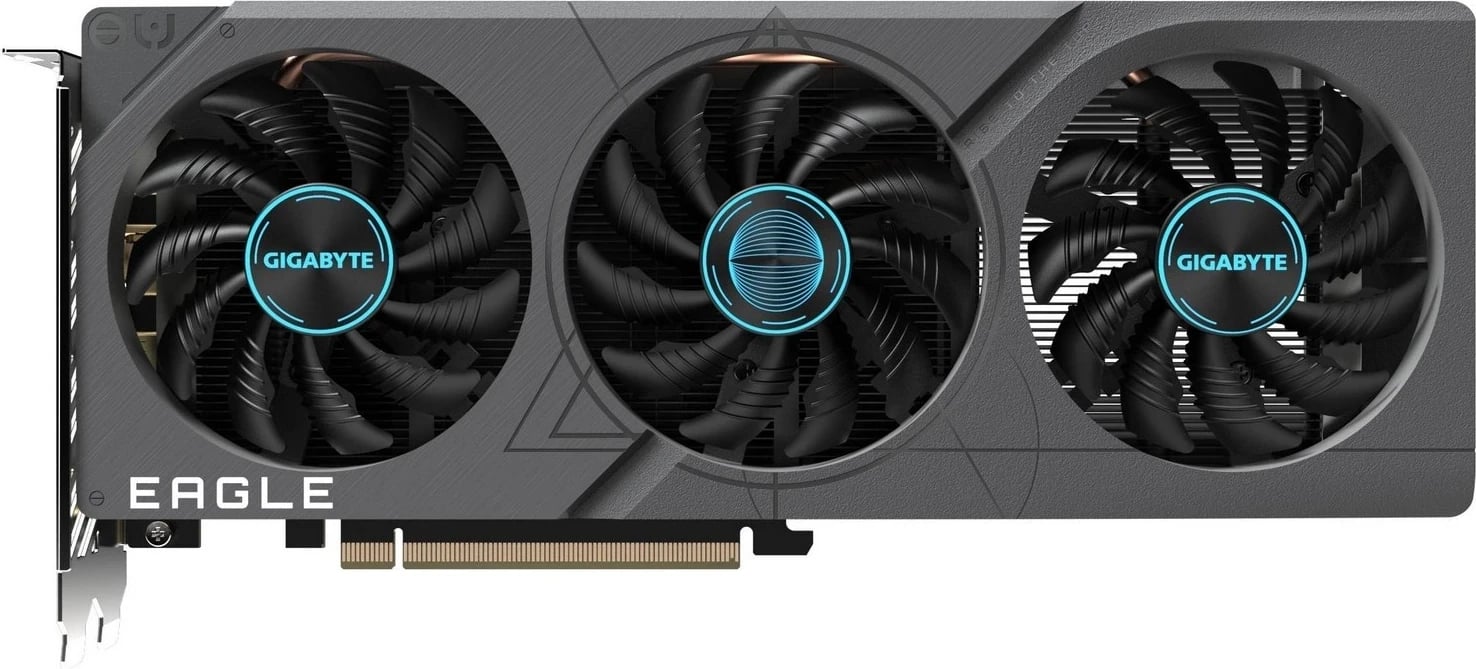 Kartelë grafike Gigabyte GeForce RTX 4060 EAGLE OC 8GB, e zezë
