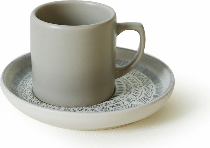 Set filxhanash kafeje (12 copë), Hermia Concept, ngjyrë gri mat, X0001532800000000000000000 Set filxhanash kafeje (12 copë), Hermia Concept, ngjyrë gri mat, X0001532800000000000000000