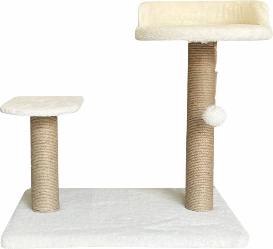 Dërrasë gërvishtëse për mace, Paws & Whiskers, Tiana, e bardhë