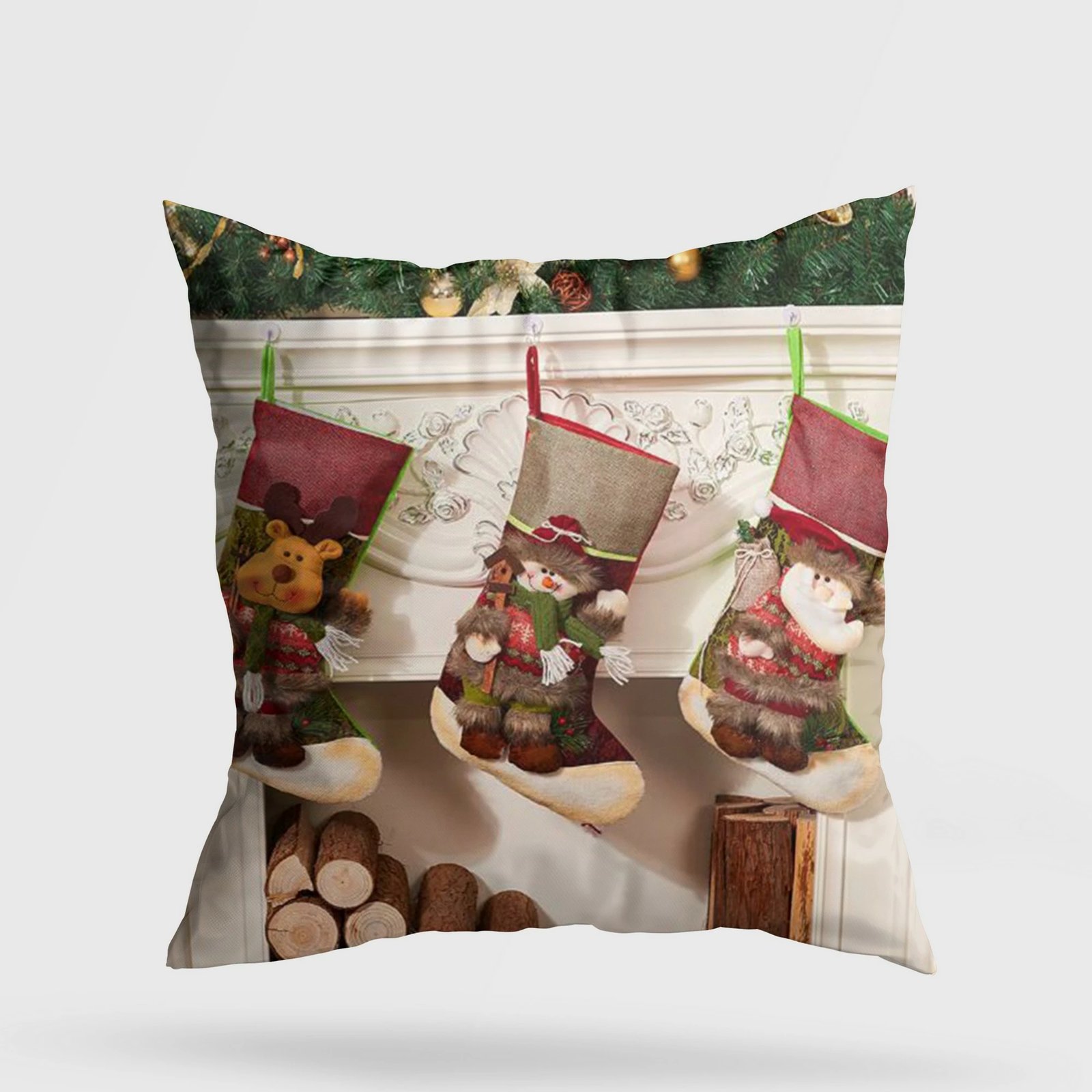 Jastëk dekorativ, shumëngjyrësh, Evila Originals, YY202319, 43x43cm