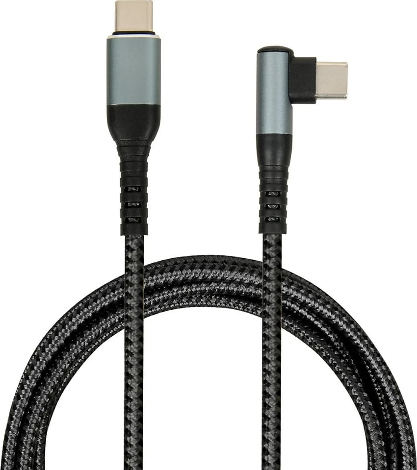 Kabëll USB-C iBOX IKUTC 100W 2m, i zi