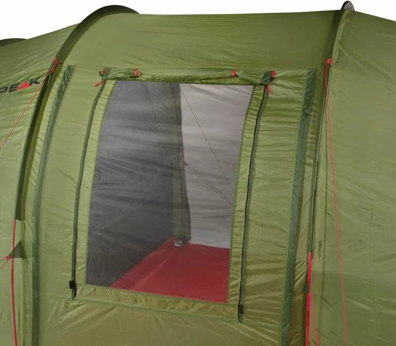 Tendë kampingu High Peak për 4 persona, e kuqe
