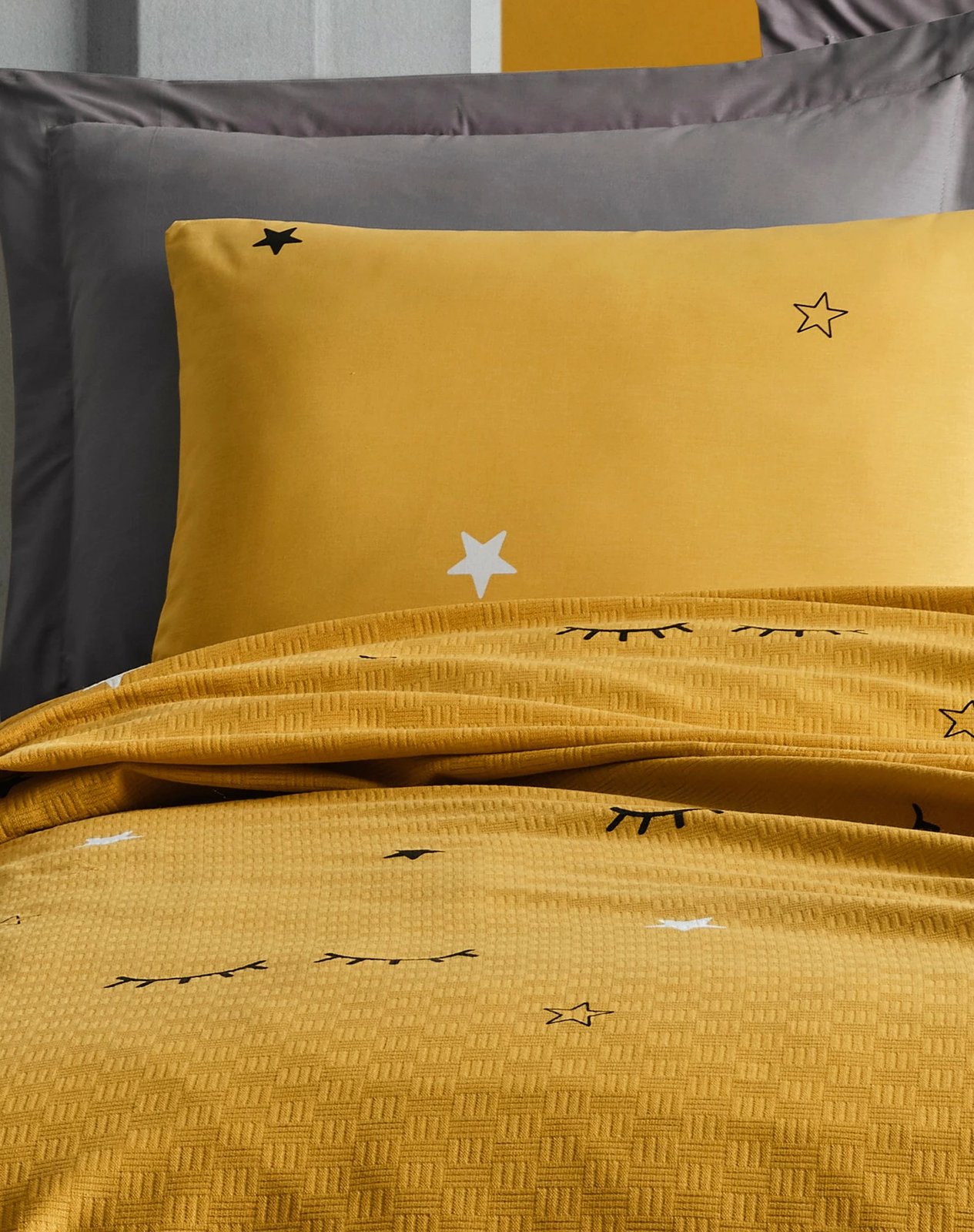 Set piké dopio, ngjyrë e verdhë, Dide L'essentiel