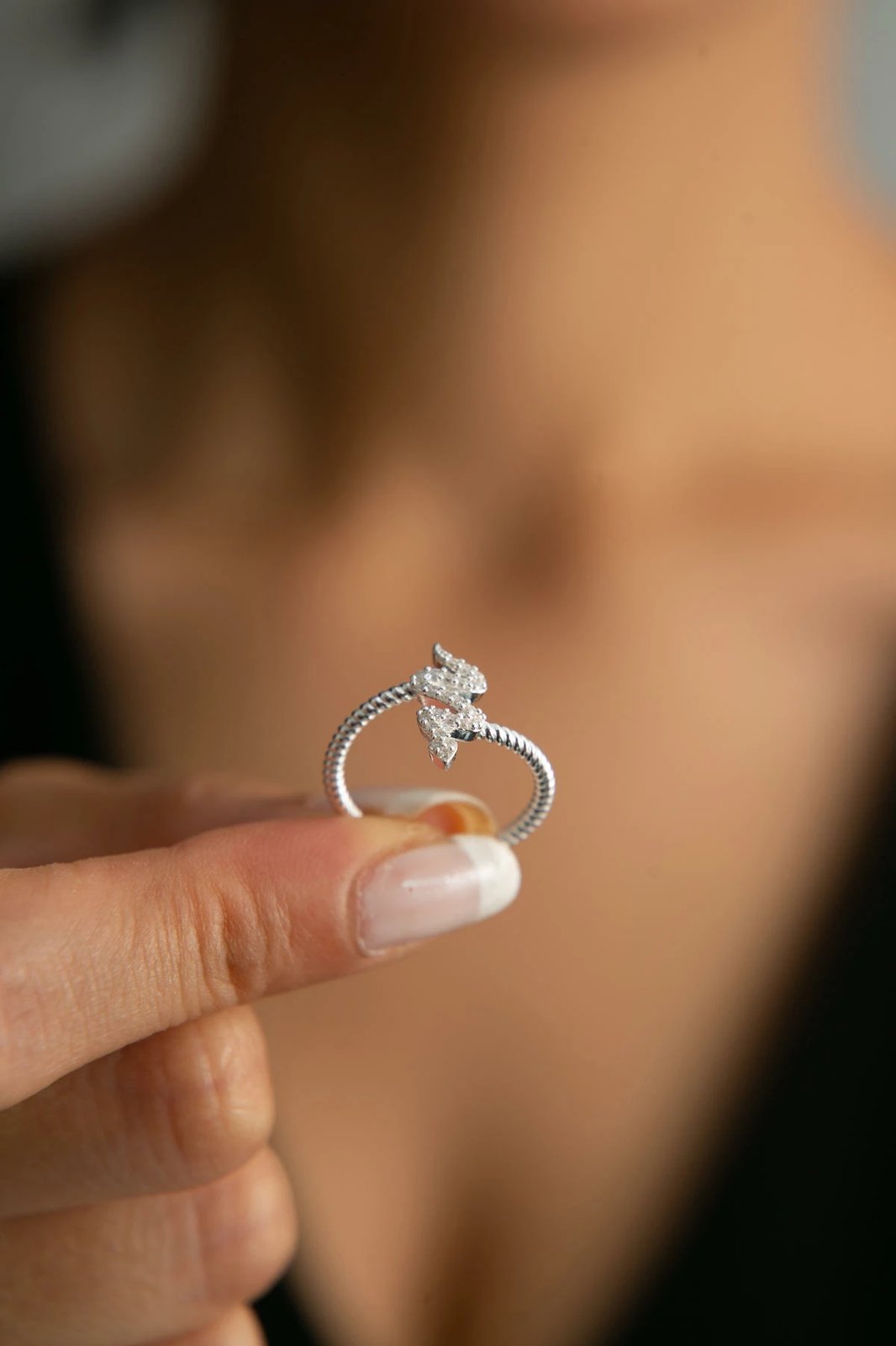 Unazë argjendi Elika Silver, FA182284