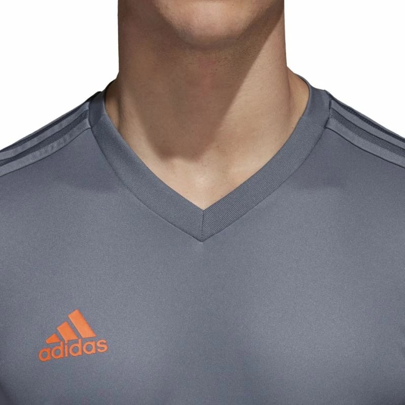 Fanellë stërvitjeje për meshkuj adidas, gri