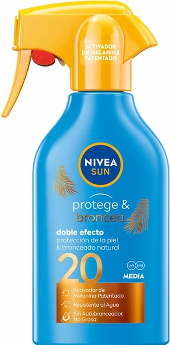 Spray për diell NIVEA Protect & Bronze SPF20 unisex 270ml