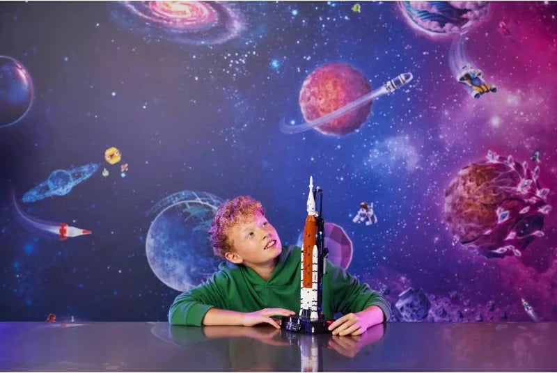 Lego Technic raketë NASA Artemis, fëmijë
