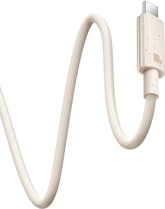 Kabllo karikimi i shpejtë Baseus Habitat Series, USB në USB-C, 2m, 100W, rozë