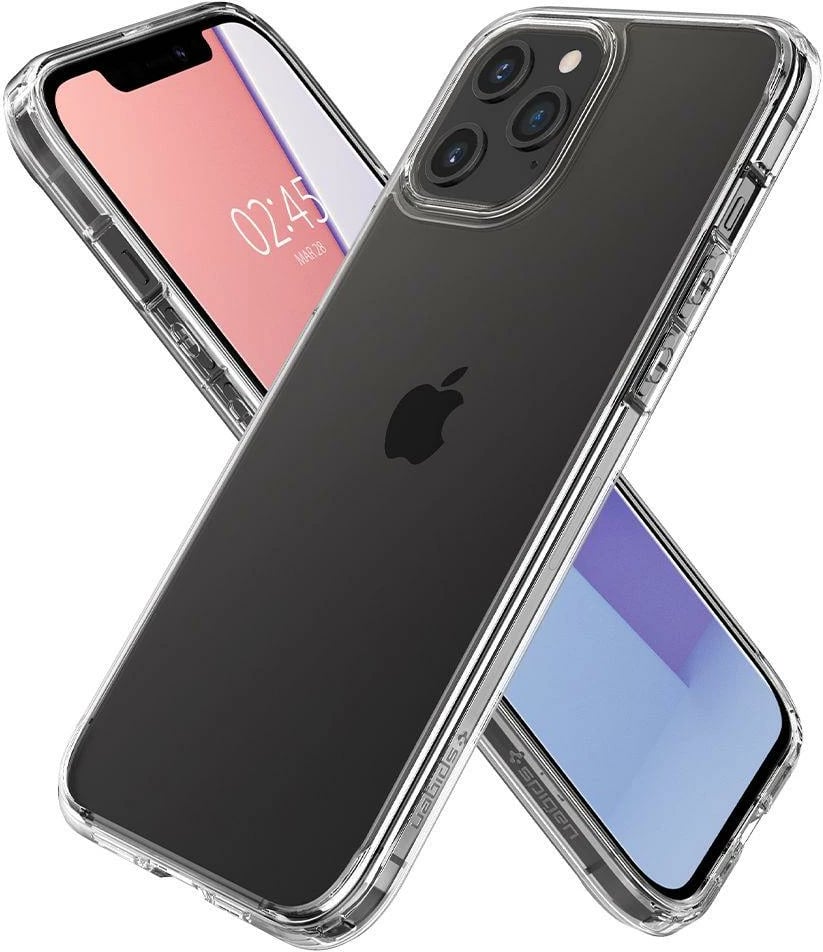 Mbështjellës Spigen Ultra Hybrid për iPhone 12 Pro Max, Transparent